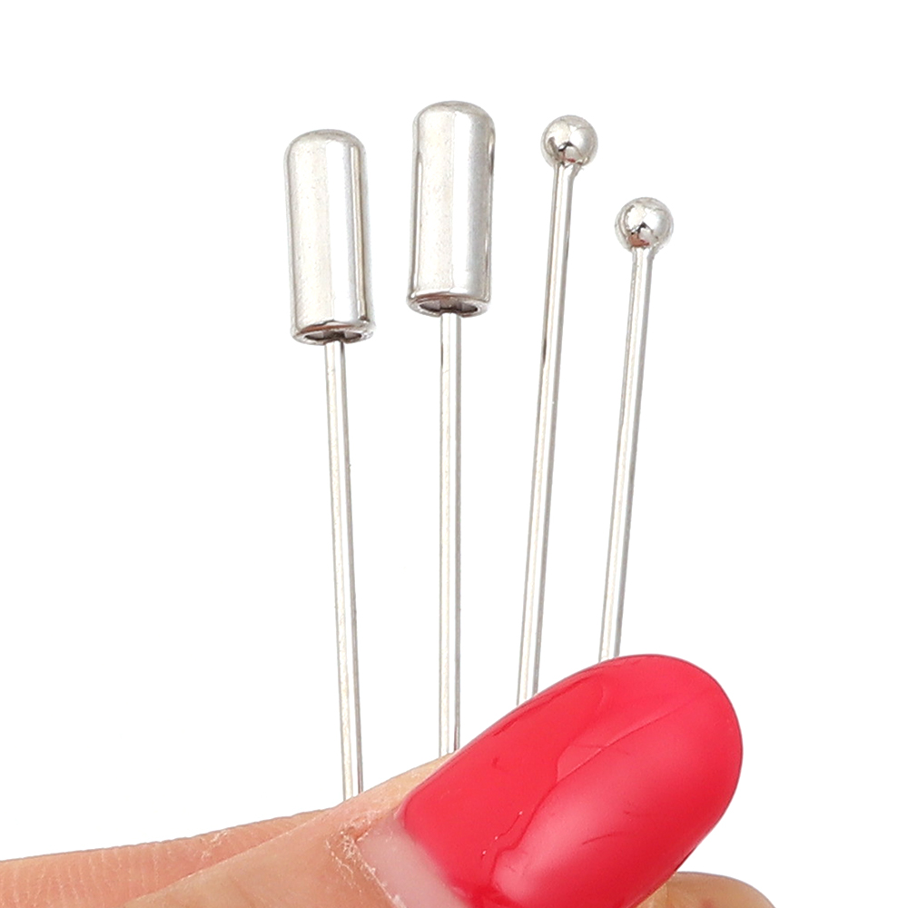 10pcs/lot 60/90cm Rhodium Colo – Jewelry Making Head Pins recenzja i cena