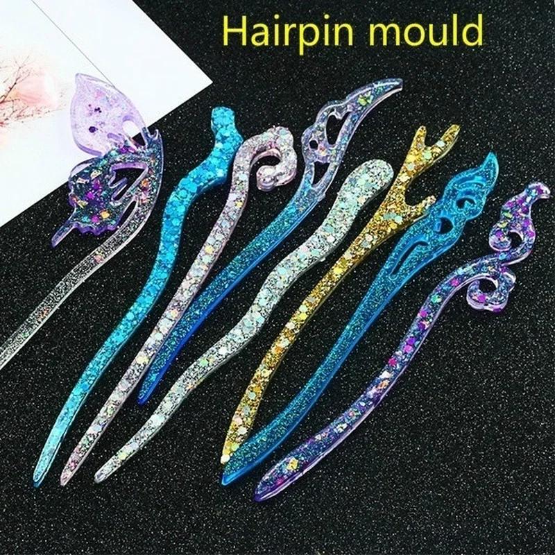 New Transparent Hairpin Silico – Resin Mold Jewelry recenzja i cena
