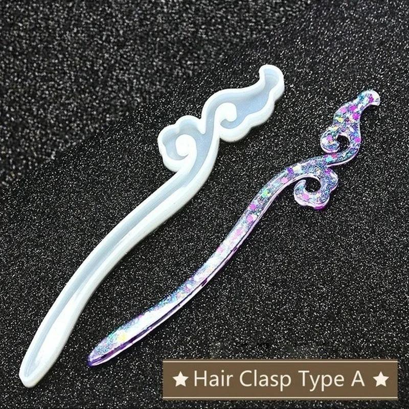 New Transparent Hairpin Silico – Resin Mold Jewelry recenzja i cena