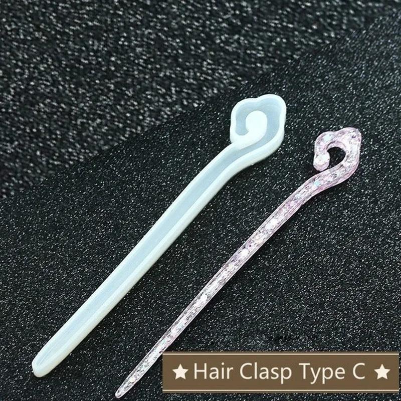 New Transparent Hairpin Silico – Resin Mold Jewelry recenzja i cena