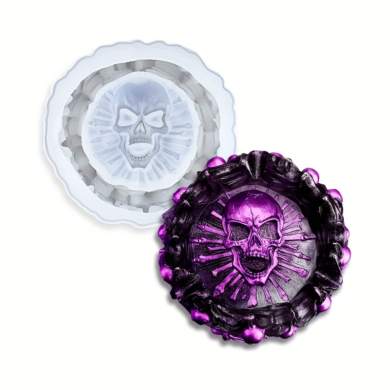 Ashtray mold, skull DIY craft  – Resin Mold Jewelry recenzja i cena
