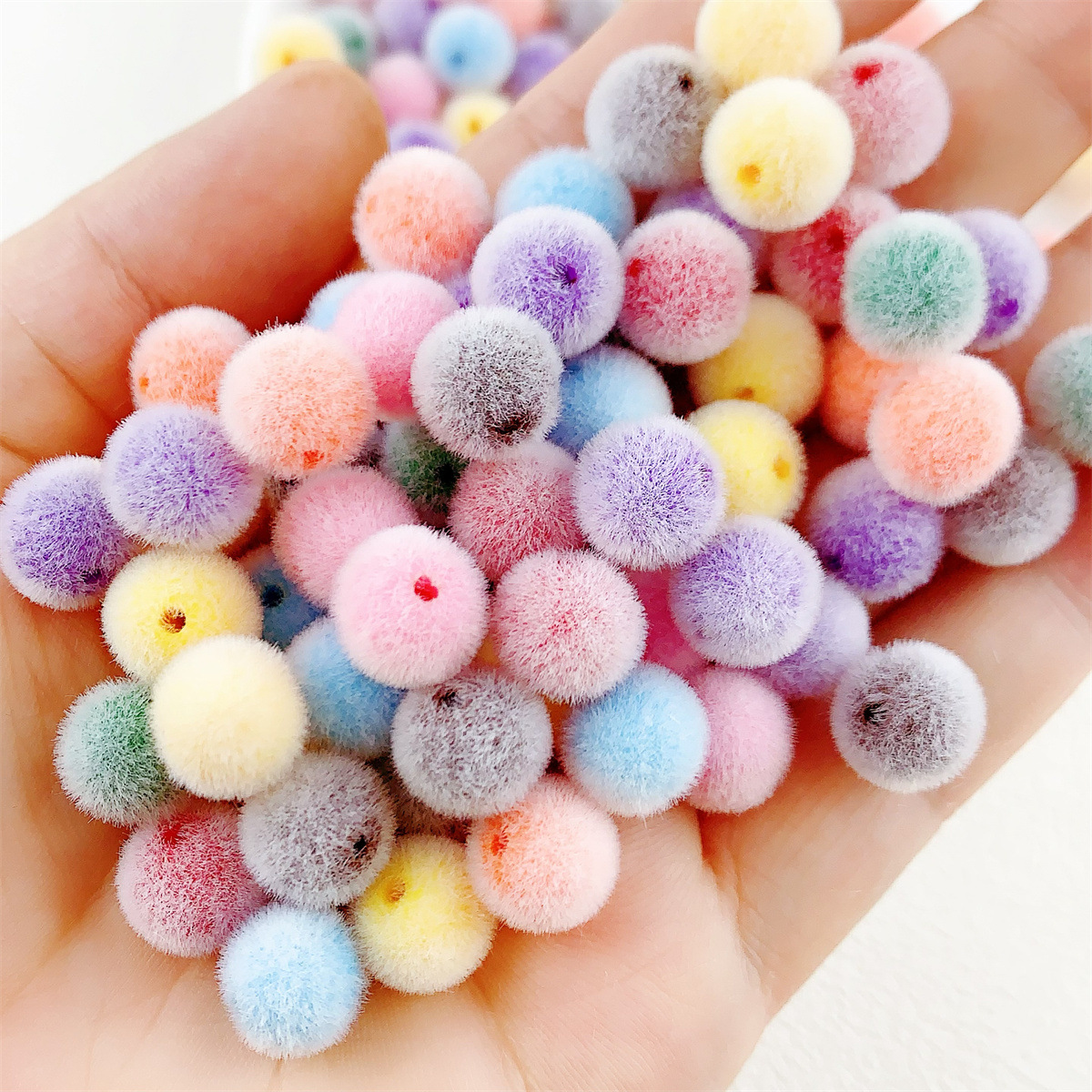 20Pcs 8mm Colorful Acrylic Flo – Bead Mat Velvet recenzja i cena