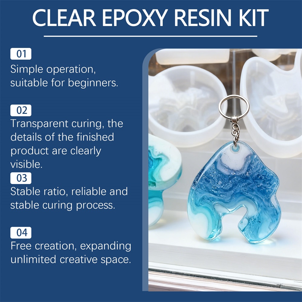 DIY Crystals Clear Epoxys Resi – Resin Mold Jewelry recenzja i cena