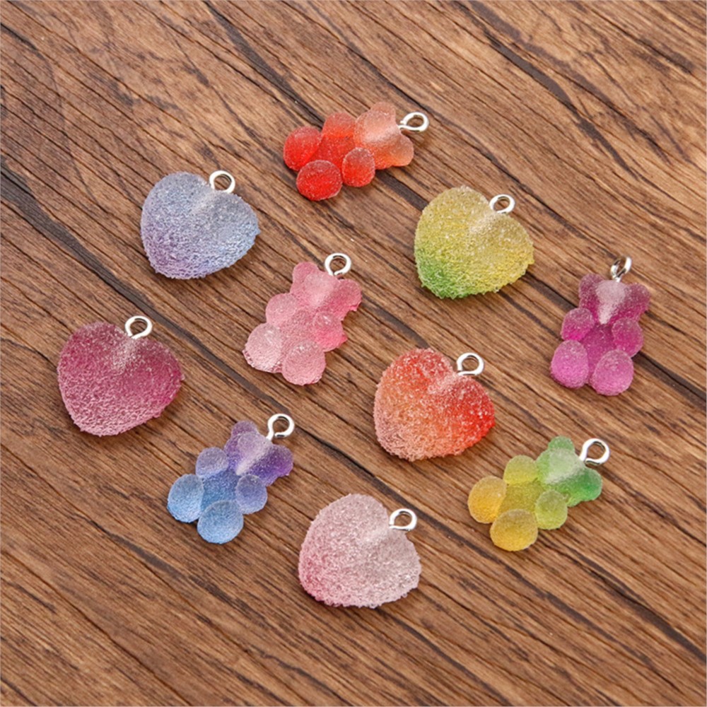 20Pcs Gradient Color Candy Res – Jewelry Making In Clay recenzja i cena
