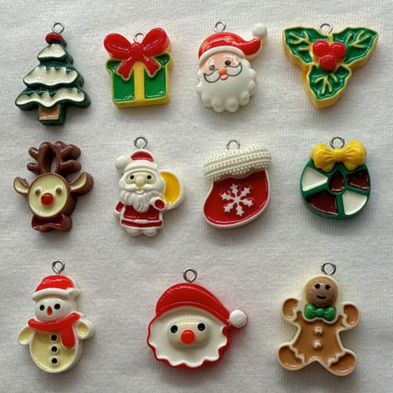 10pcs Christmas Cartoon Series – Jewelry Making Jewelry recenzja i cena