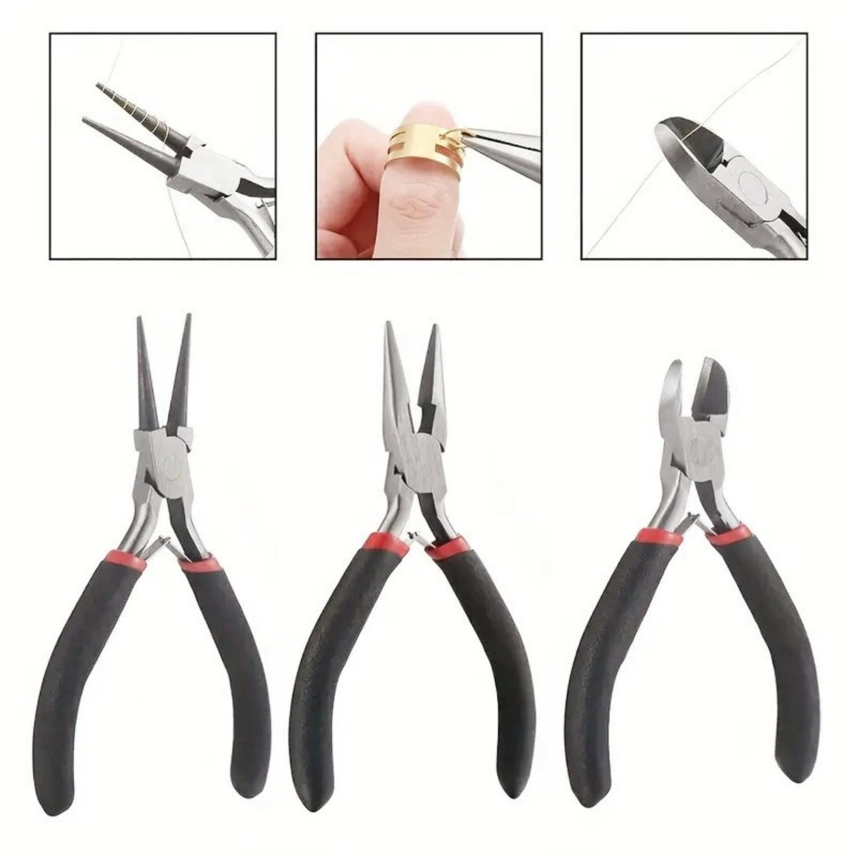 3Pcs Jewelry Pliers Set - Prec – Jewelry Making Pliers Set recenzja i cena