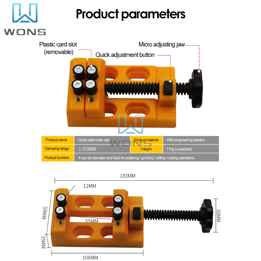 Quick Eight-hole Vise Fixed Cl – Jewelry Making Vise recenzja i cena