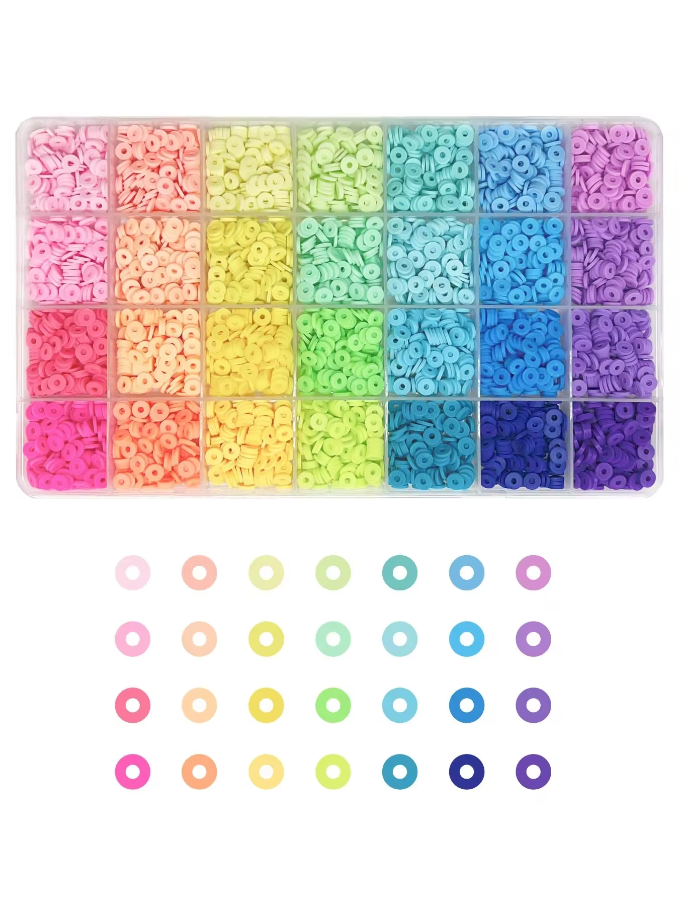 A Set Clay Beads For Bracelet  – Jewelry Making In Clay recenzja i cena