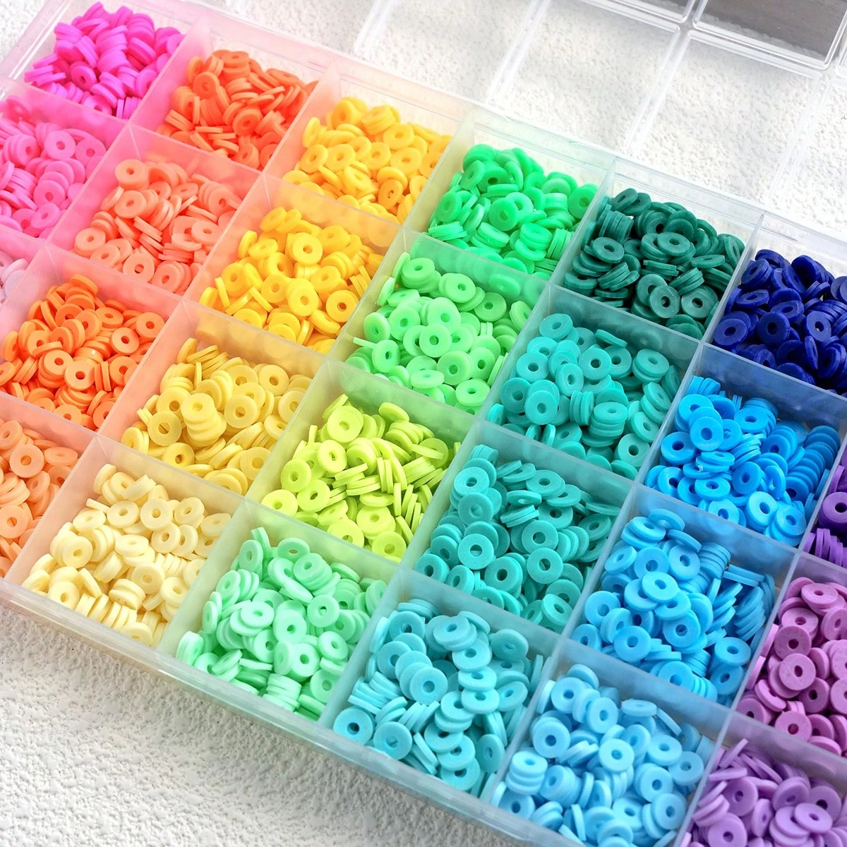 A Set Clay Beads For Bracelet  – Jewelry Making In Clay recenzja i cena