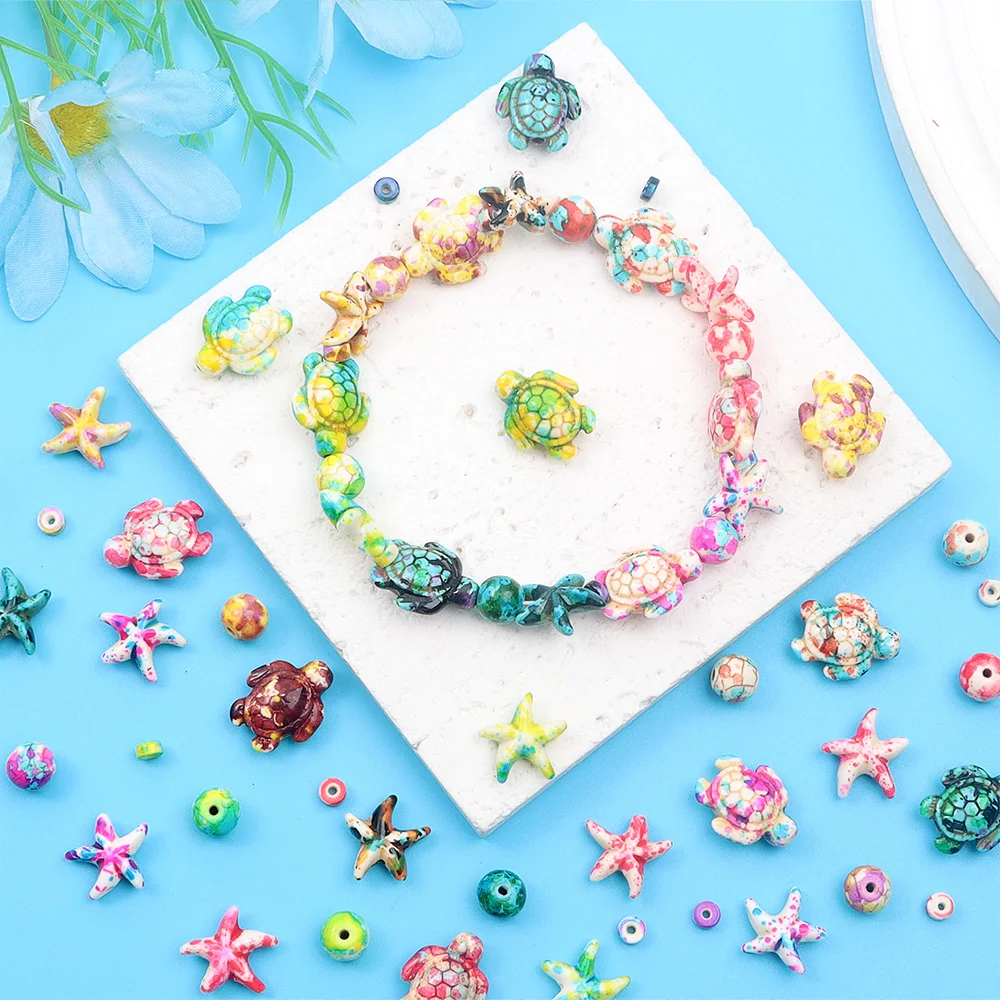 6/46/558pcs Multi-color Turquo – Jewelry Making Kit Professional recenzja i cena