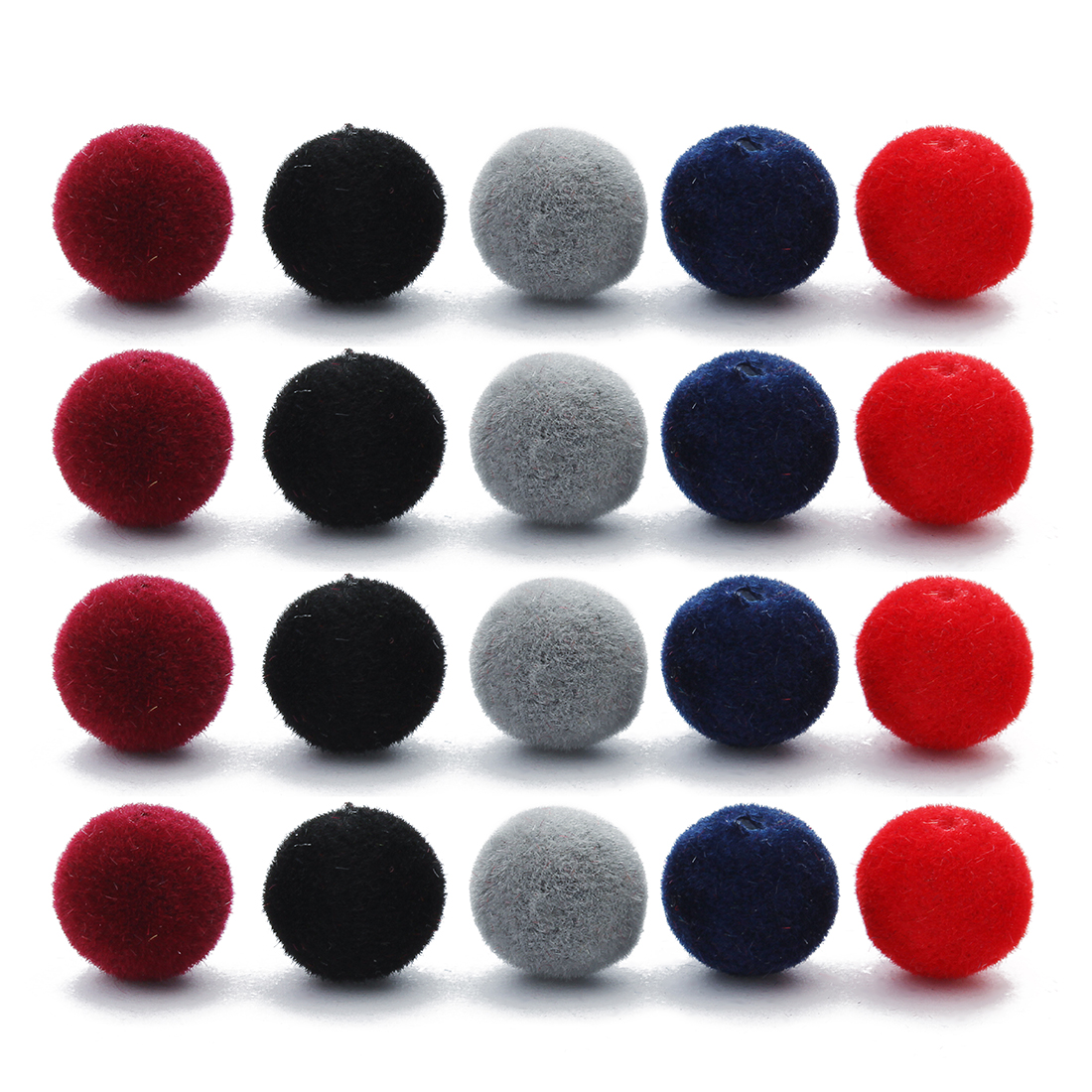 100pcs/lot Deep Color Velvet S – Bead Mat Velvet recenzja i cena