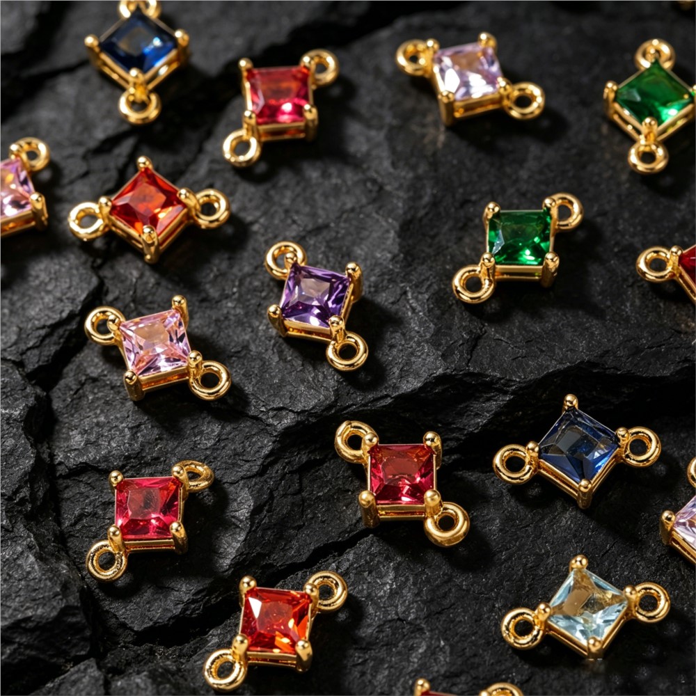 5pcs 7X11mm Gold Color and Zir – Jewelry Making Loops recenzja i cena