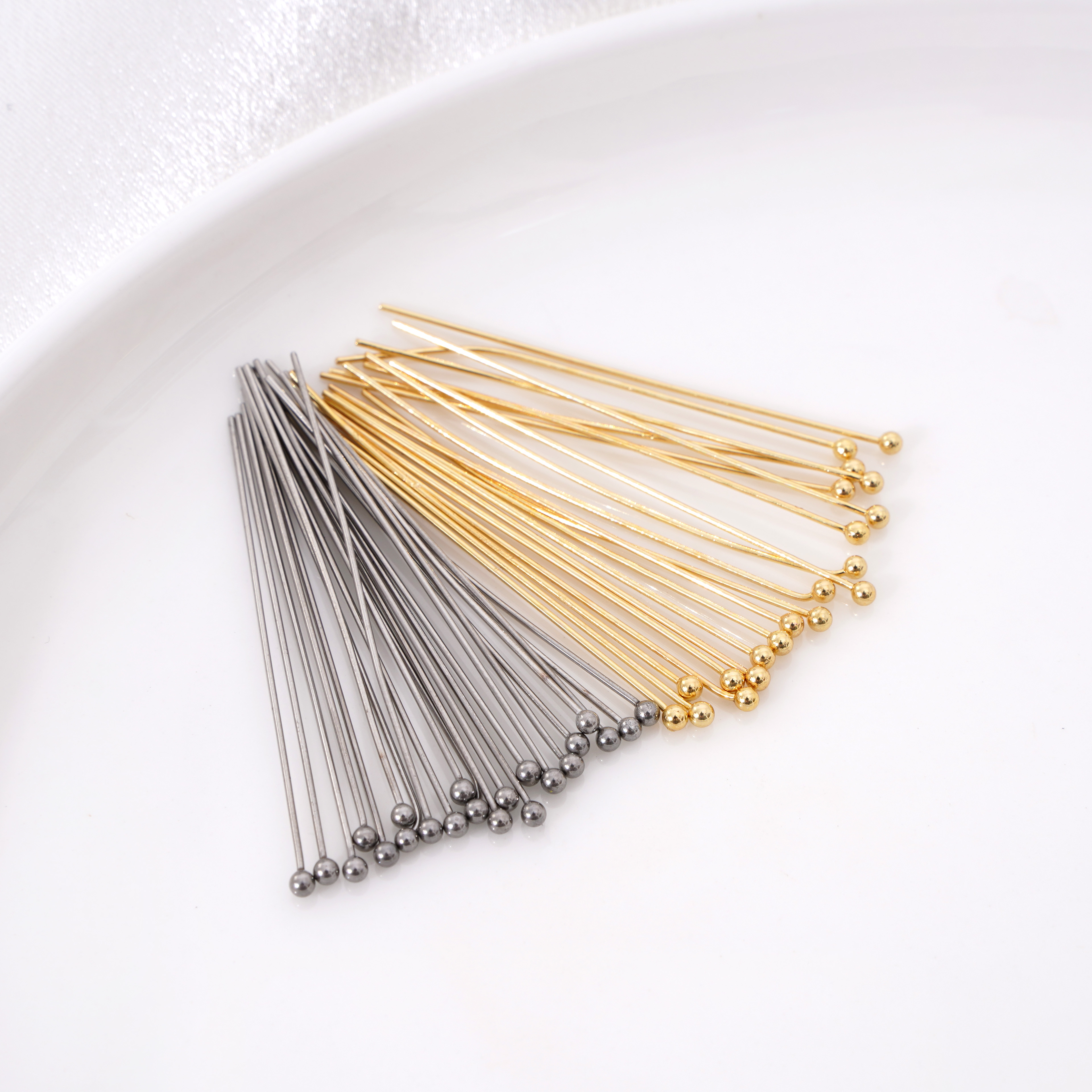 50-100pcs Stainless Steel Rhod – Jewelry Making Head Pins recenzja i cena