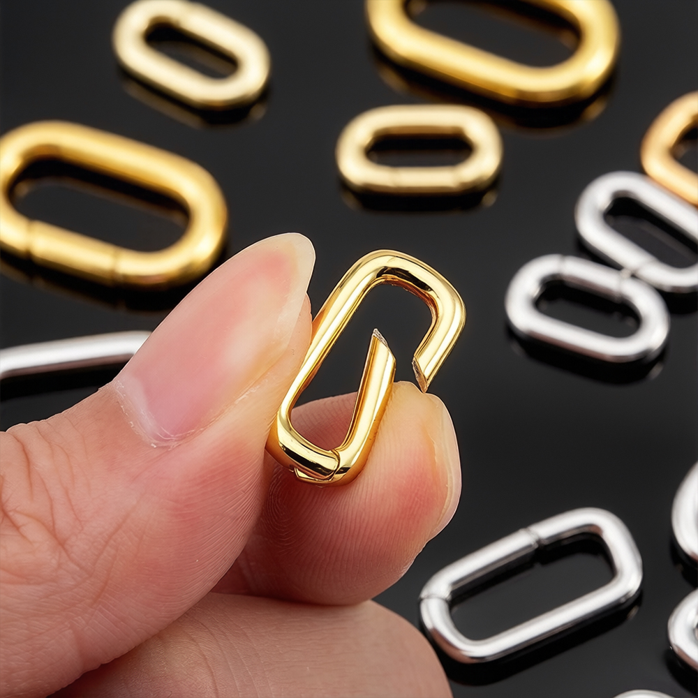 2pcs 18K Gold Plated Filled Ov – Jewelry Making Rings recenzja i cena