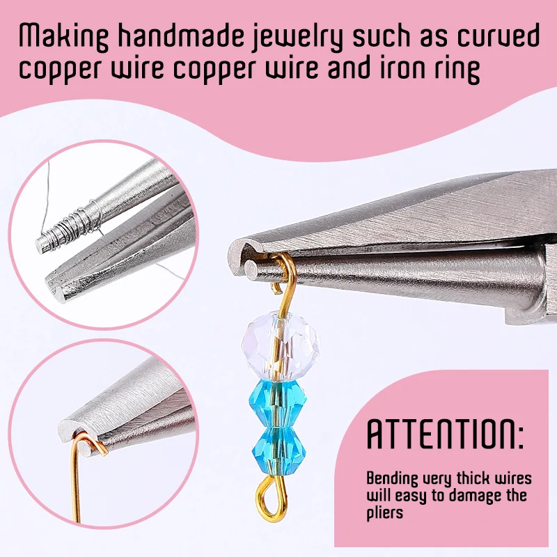 1Pcs Pink Wire Bending Tools R – Jewelry Making Pliers recenzja i cena