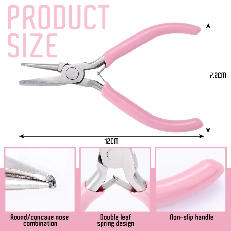 1Pcs Pink Wire Bending Tools R – Jewelry Making Pliers recenzja i cena