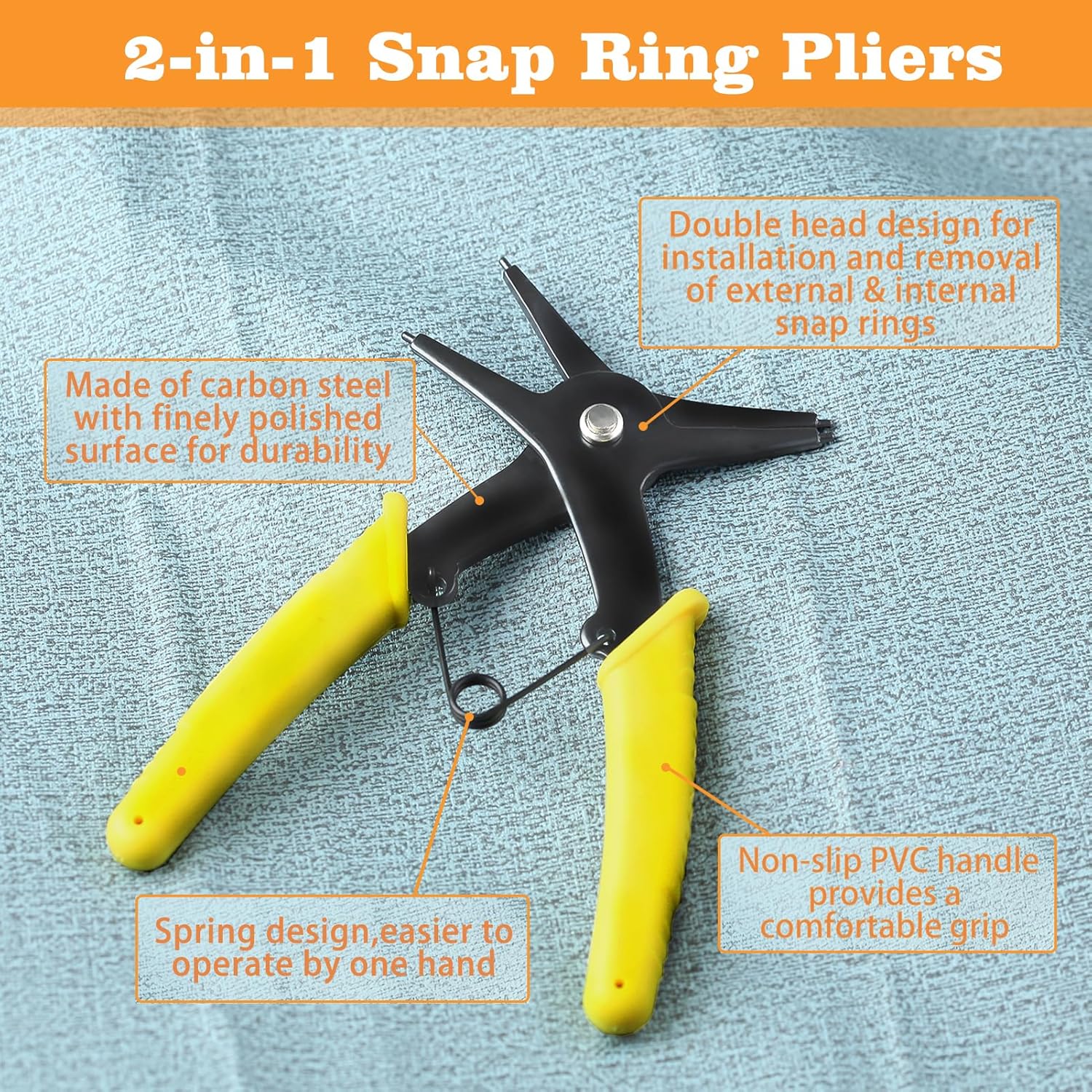 2 In 1 Snap Ring Pliers Mini C – Jewelry Making Pliers recenzja i cena