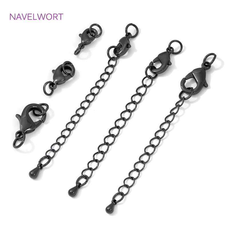 Black Color Brass Lobster Clas – Jewelry Making Supplies recenzja i cena