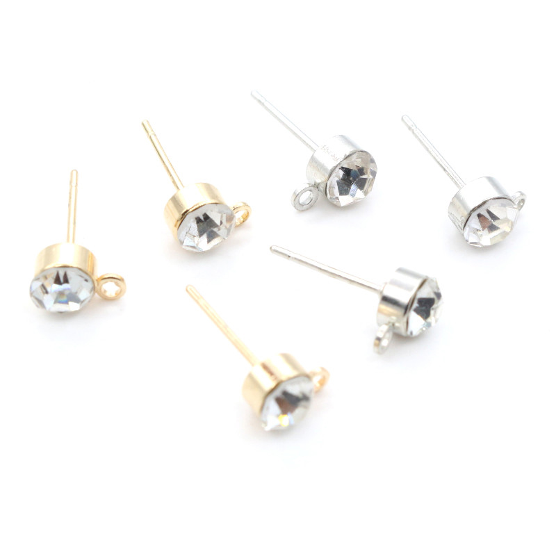 50pcs Stud Earrings Pins with  – Jewelry Making Kit recenzja i cena