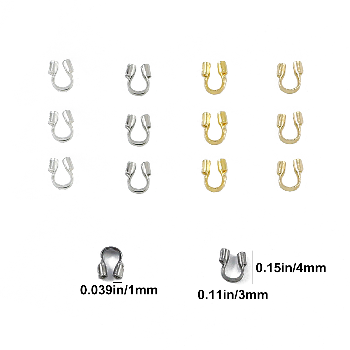 100-300pcs 3X4mm Wire Protecto – Jewelry Making Loops recenzja i cena