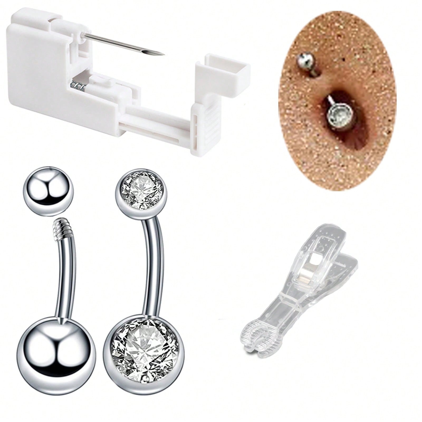 4pcs/Sets Professional Body Pi – Jewelry Making Kit Professional recenzja i cena