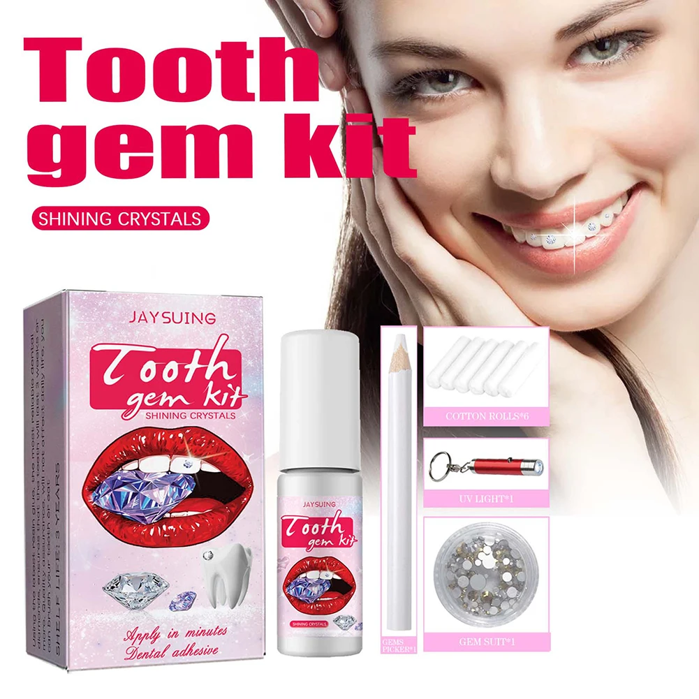 DIY Tooth Gems Kit with Crysta – Jewelry Making Kit Professional recenzja i cena