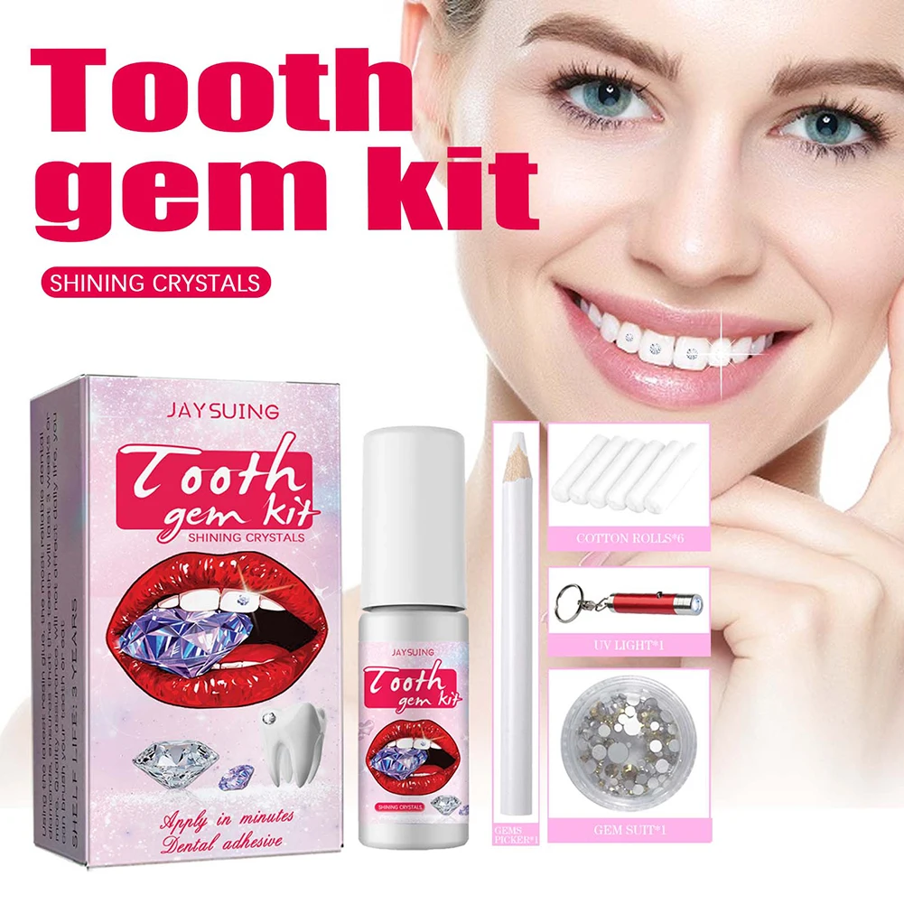 DIY Tooth Gems Kit with Crysta – Jewelry Making Kit Professional recenzja i cena