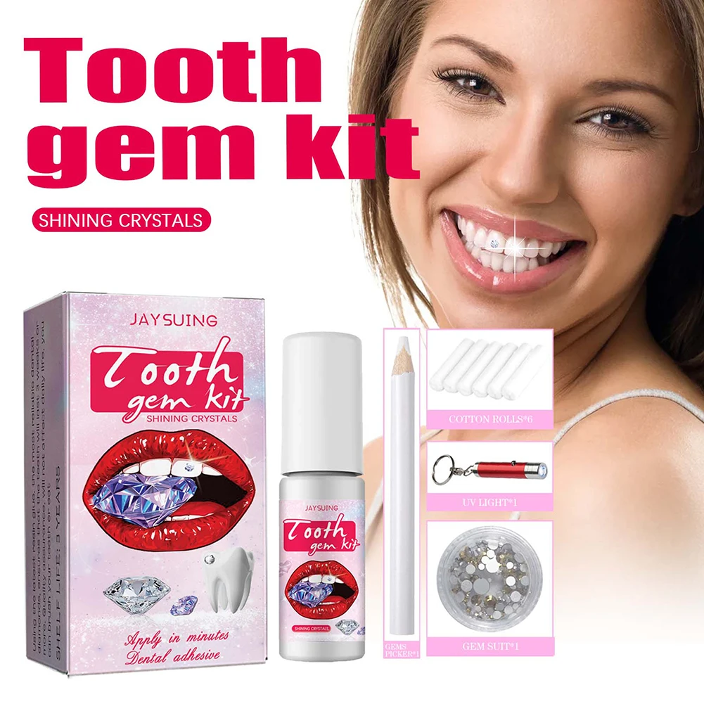 DIY Tooth Gems Kit with Crysta – Jewelry Making Kit Professional recenzja i cena