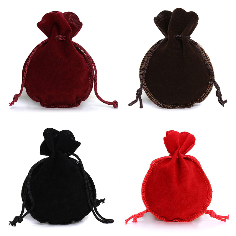 10pcs Calabash Drawstring Bags – Bead Mat Velvet recenzja i cena