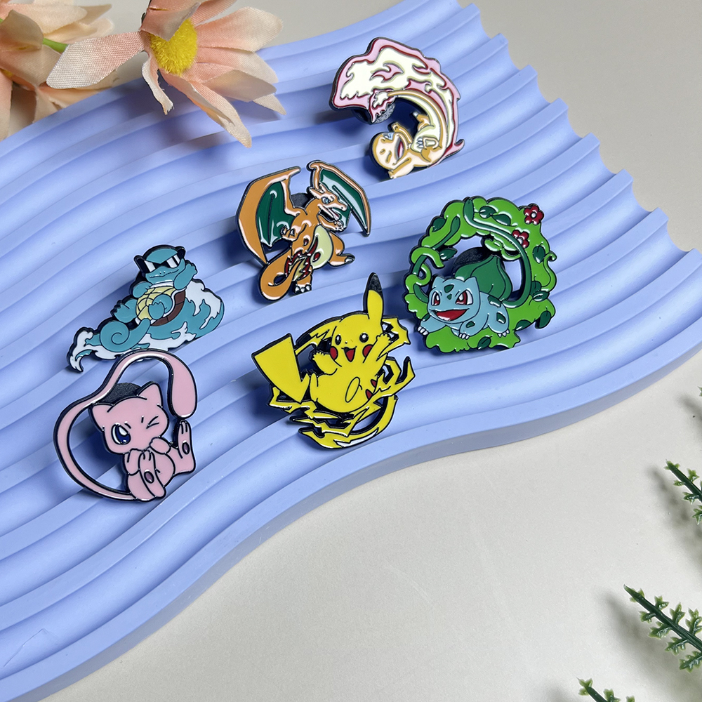 6pcs Anime Pins Set Pokemon En – Jewelry Making Kit recenzja i cena